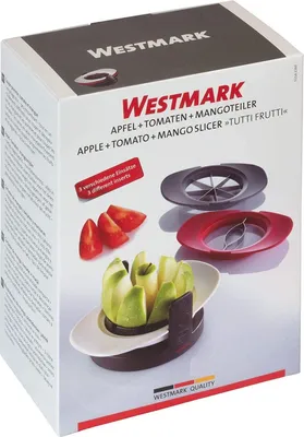Image de Westmark Coupe-pomme, coupe-tomate, coupe-mangue, coupe-fruits, "Tutti Frutti", ABS, acier inoxydable, 51142260