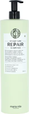 Produktbild von Maria Nila Repair, 1000 ml, Shampoo, Frauen, beschädigtes Haar, trockenes Haar, Feuchtigkeitsspendend, Reparatur, Verstärkung, Pumpenflasche