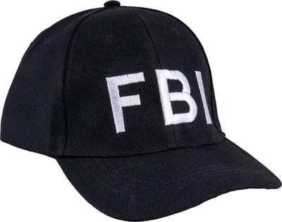 Produktbild von FBI Polizei Mütze für Erwachsene | Schwarz