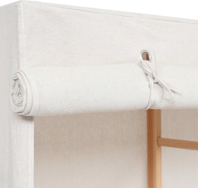 vidaXL Kleiderschrank mit 3 Ebenen 110 x 40 x 170 cm