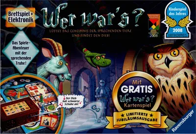 Produktbild von Wer war's? - Limitierte Jubiläumsausgabe (Kinderspiel)