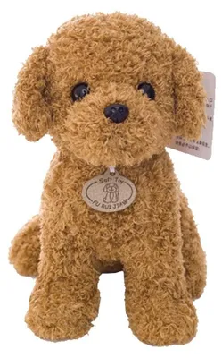 Productafbeelding van Pluche Hond 25 cm - Realistisch Knuffeldier voor Kinderen
