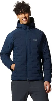 Produktbild von Mountain Hardwear Stretchdown Jacke Blau,Schwarz XL Mann Blau,Schwarz XL