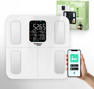 Immagine prodotto di Bilancia analitica personale con 16 parametri Apple Health, Google Fit, IF1320B