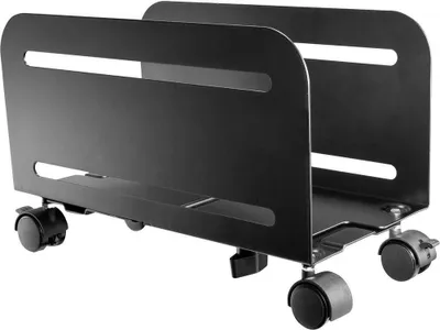 Produktbild von SpeaKa Professional PC Halterung Boden, Stand SP-PCS-150 SP-9009204 Schwarz Belastbar bis=10 kg