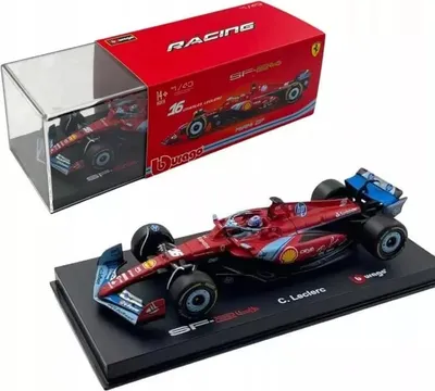 Produktbild von BOLID F1 Ferrari SF-24 GP Miami 2024 Charles Leclerc 1:43 BBURAGO 18-36843
