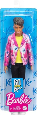 Produktbild von Mattel GRB41, GRB44 - Ken Fashionistas 60th Anniversary Puppe: 1985 Rocker Derek
