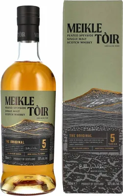 Produktbild von GlenAllachie Meikle Tòir - 5 Jahre - The Original - Peated Speyside Single Malt Scotch Whisky