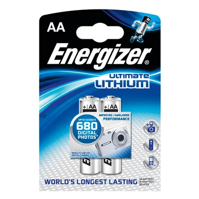 Produktbild von Batterie Energizer Lithium Ultimate -AA L91 Mignon 2St.