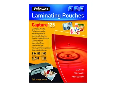 Immagine prodotto di Fellowes Laminierfolie Capture 83x113 125Mikron glänzend 100