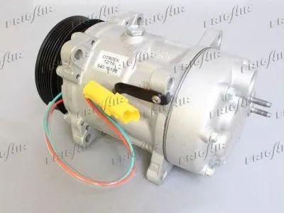 Produktbild von FRIGAIR 940.10198 7V16 Klimaanlage Klimakompressor R134a passend für PEUGEOT 307 (3A/C) 307 SW (3H) 807 MPV 307 Break (3E) für CITROËN C8 II
