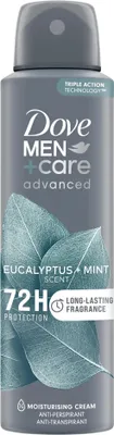 Obrázek produktu pro Dove Men Advanced AP sprej Eucalyptus 150ml