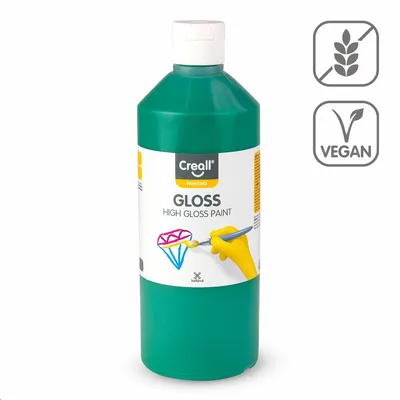 Produktbild von Glänzende Polyvinylfarbe Creall Gloss 500 ml - Grün