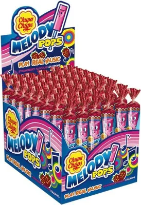Produktbild von Chupa Chups Melody Pops (48 x 15g)