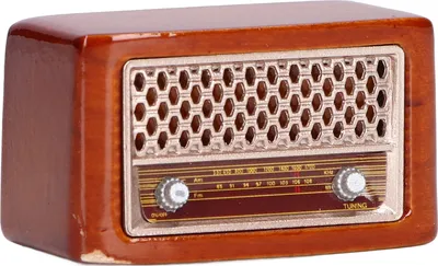 Produktbild von Rádio pro panenky,Rádio pro panenky 1:12,Miniaturní rádio pro panenky,Model rádia pro panenky,Hračka pro panenky,Příslušenství pro rádio pro panenky