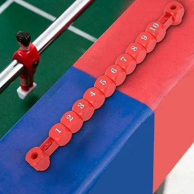 Produktbild von Blaue und Rote Tischfußball Zählerplatte Kunststoff