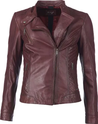 Produktbild von Maze Lederjacke Sally Damen mahagony XS
