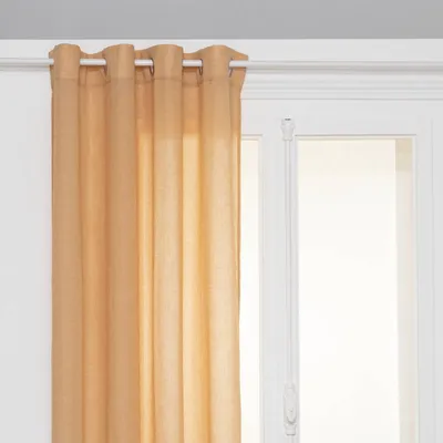 Produktbild von Vorhang "paxta" 135x240cm kümmelgelb - Atmosphera créateur d'intérieur