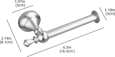 Produktbild von INF Papierhandtuchhalter für die Wandmontage Silber