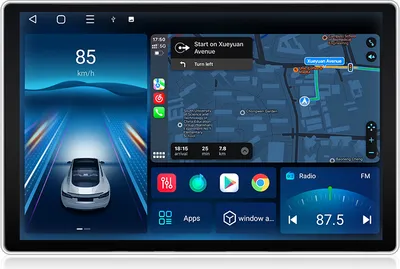 Immagine prodotto di Autoradio Android da 13,1" con Android 15, CarPlay e Android Auto per BMW Serie 3 E46 (318, 320, 325, M3) con navigatore GPS, Wi-Fi, 4G, Bluetooth, FM, DAB+, SWC, processore octa-core, 6 GB + 128 GB, RDS, DSP e Mirror Link