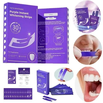 Produktbild von Hismile V34 Tooth Whitening Strips Teeth Whitening Strips Purple Whiten Tooth