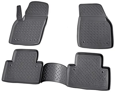 Produktbild von 3D Gummi Fussmatten für VOLVO C30 | BJ 2006 - 2013 | passgenau mit Rand