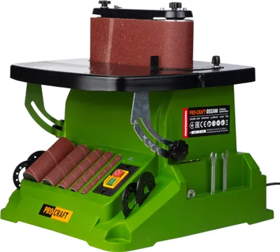 Zdjęcie produktu dla Szlifierka wrzecionowo-taśmowa Procraft OSS500 o mocy 500 W i skoku 16 mm + akcesoria
