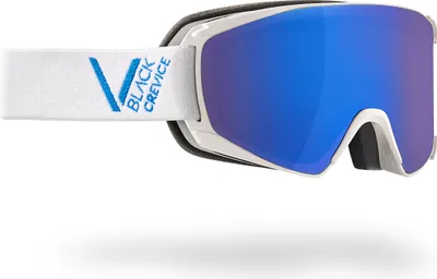 Immagine prodotto di BLACK CREVICE - Maschere da sci da donna/uomo - Modello: SCHLADMING | Colore: Bianco/Blu / Lente: Blu | Taglia: M