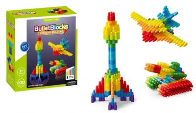 Image de Blocs de construction BulletBlocks, 100 pièces - Norimpex