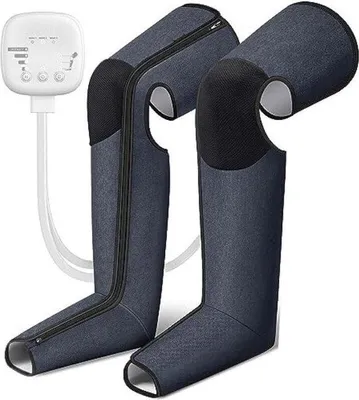 Produktbild von Famanu Beinmassagegerät - 4 Luftdruckintensitäten, 6 Massagemodi