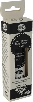 Produktbild von RainbowDust - ProGel ® Lebensmittelfarbe Schwarz Black 25 g