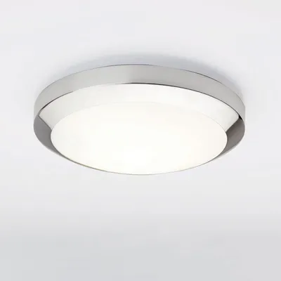 Immagine prodotto di Plafoniera Dakota in cromo Ø 30 cm Plafoniera Lampade