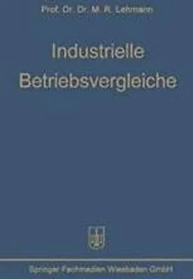 Produktbild von Industrielle Betriebsvergleiche