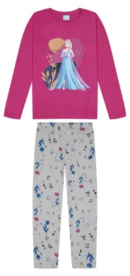 Produktbild von Frozen - Die Eiskönigin Elsa Schlafanzug Pyjama-Set, Größe:122-128