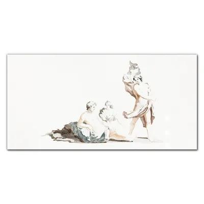 Produktbild von Coloray Bild aus Leinwand 120x60 Leinwand Dekoration - Vintage-Engel
