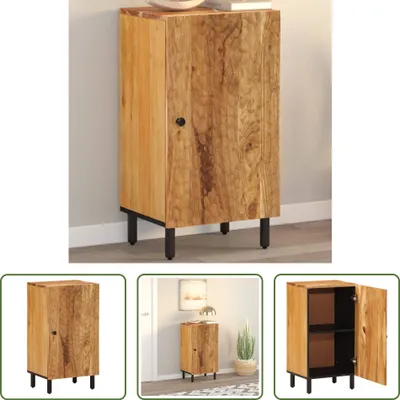 Produktbild von The Living Store Beistellschrank 40x33x75 cm Massivholz Akazie