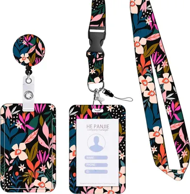 Produktbild von Auswelter mit drehbarem Karabinerhaken, Auswelter mit Lanyard, einziehbarer Schlüsselanhänger mit Clip für Frauen, Lehrerinnen, Krankenschwestern, Ärztinnen und Studentinnen