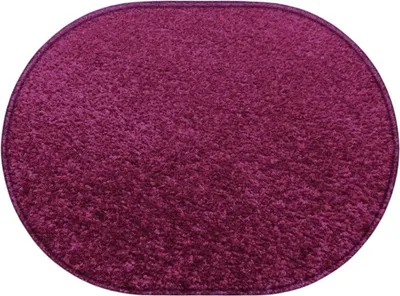 Zdjęcie produktu dla 80x150 cm Kawałek dywanu Eton fioletowy owalny