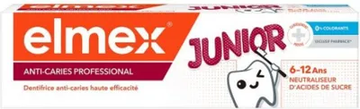 Produktbild von Elmex Anti-Caries Professional Junior Zahnpasta Toothpaste 75 ml