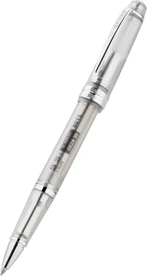 Productafbeelding van Cross Bailey Light Translucent rollerball 8015 - Lijndikte F - Fijn - Geschenkverpakking doorschijnend helder/chroom