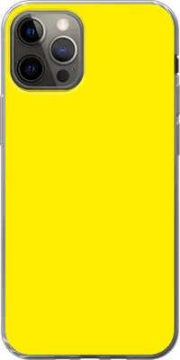 Produktbild von MuchoWow® Handyhülle Schutzhülle Hülle für Telefoonhoesje iPhone 13 Pro Gelb - Zitrone - Neon - Farben Silikon Softcase Handy Hülle - Handy-Tasche