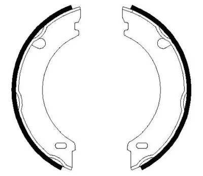 Produktbild von TEXTAR 91048301 Handbremsbeläge für VOLVO 940 II Kombi (945) Handbremse 160mm