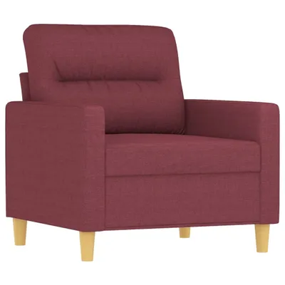 Produktbild von Sofasessel Weinrot 60 cm Stoff
