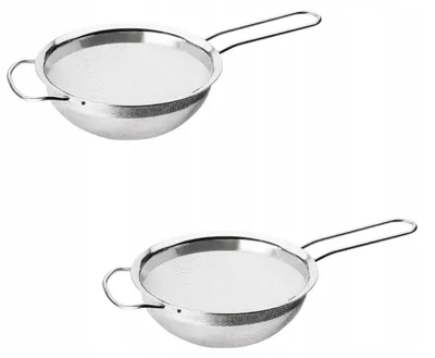 Produktbild von IKEA KLOCKREN Abtropfsieb Edelstahl, 2er-Set