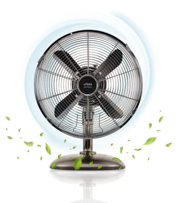 Obrázek produktu pro Ufesa Michigan Mini, Domácí vrtulový ventilátor, Černá, Tabulka, 30 cm, 40 W