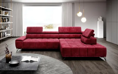Produktbild von Ecksofa L-Form Couch Wohnlandschaft Eck Couchen Möbel Design Modern Textil Neu