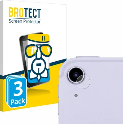Produktbild von 3x BROTECT Schutzglas für Apple iPad Air 5 WiFi 2022 (NUR Kameraschutz, 5. Gen.) Schutzfolie Panzer Folie Glas Display Schutz klar