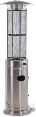 Immagine prodotto di Fornorth riscaldatore radiante Round Tube 11kW alimentato a gas, acciaio inox