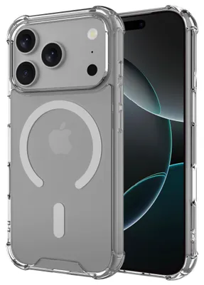 Image de Cazy Coque Compatible avec iPhone 18 Pro / 17 Pro – Coque Antichoc – Compatible MagSafe – Transparente
