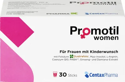 Produktbild von Promotil Women Sticks für Frauen mit Kinderwunsch, 30 St. Beutel